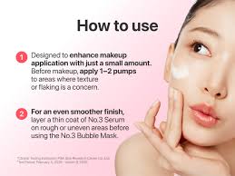 Numbuzin – Maschera a bolle No.3 PHA Skin Prep, 90 ml