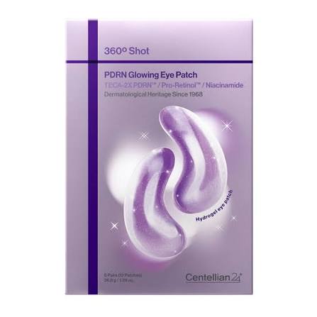 Centellian24 – Patch occhi 360° Shot PDRN Glowing, 6 paia