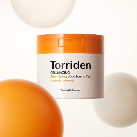Torriden – Dischetti tonici Cellmazing Vita-C Brightening Blemish, 175 ml / 70 pezzi