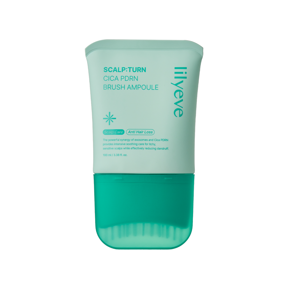 Lilyeve – SCALP:TURN Cica PDRN Brush Ampoule, 100ml – papildomas gamintojo vaizdas