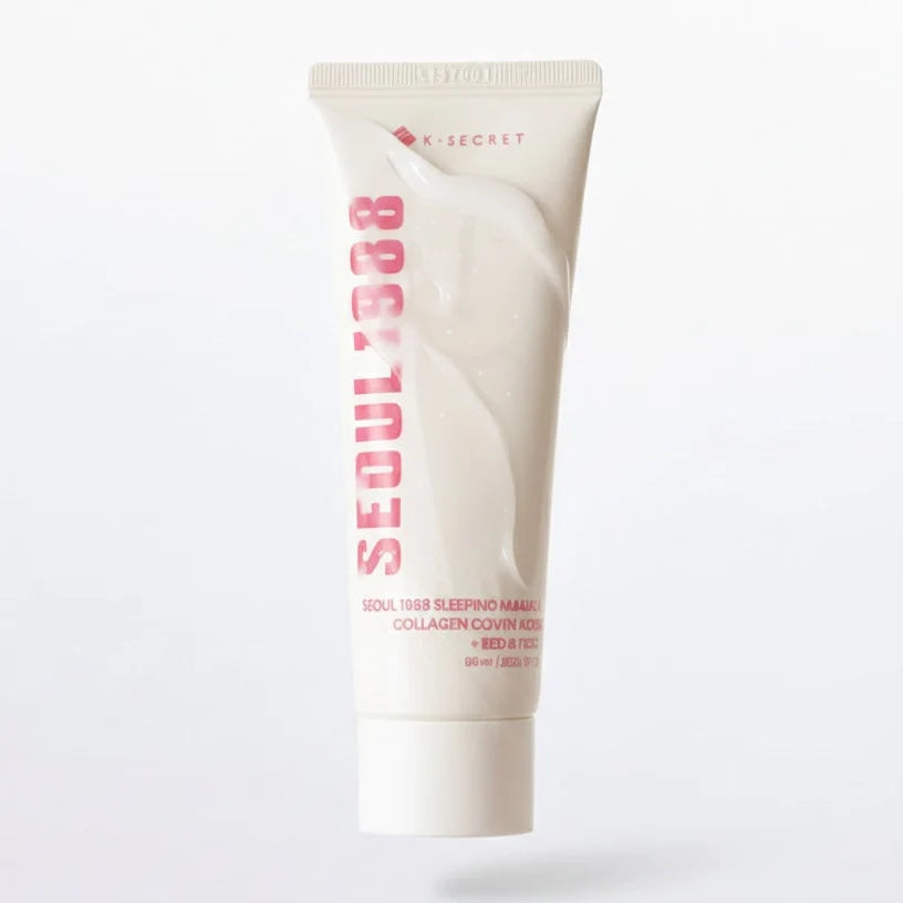 K-SECRET – Maschera notte SEOUL 1988 Collagen Complex 7 + Red Bean, 60 ml