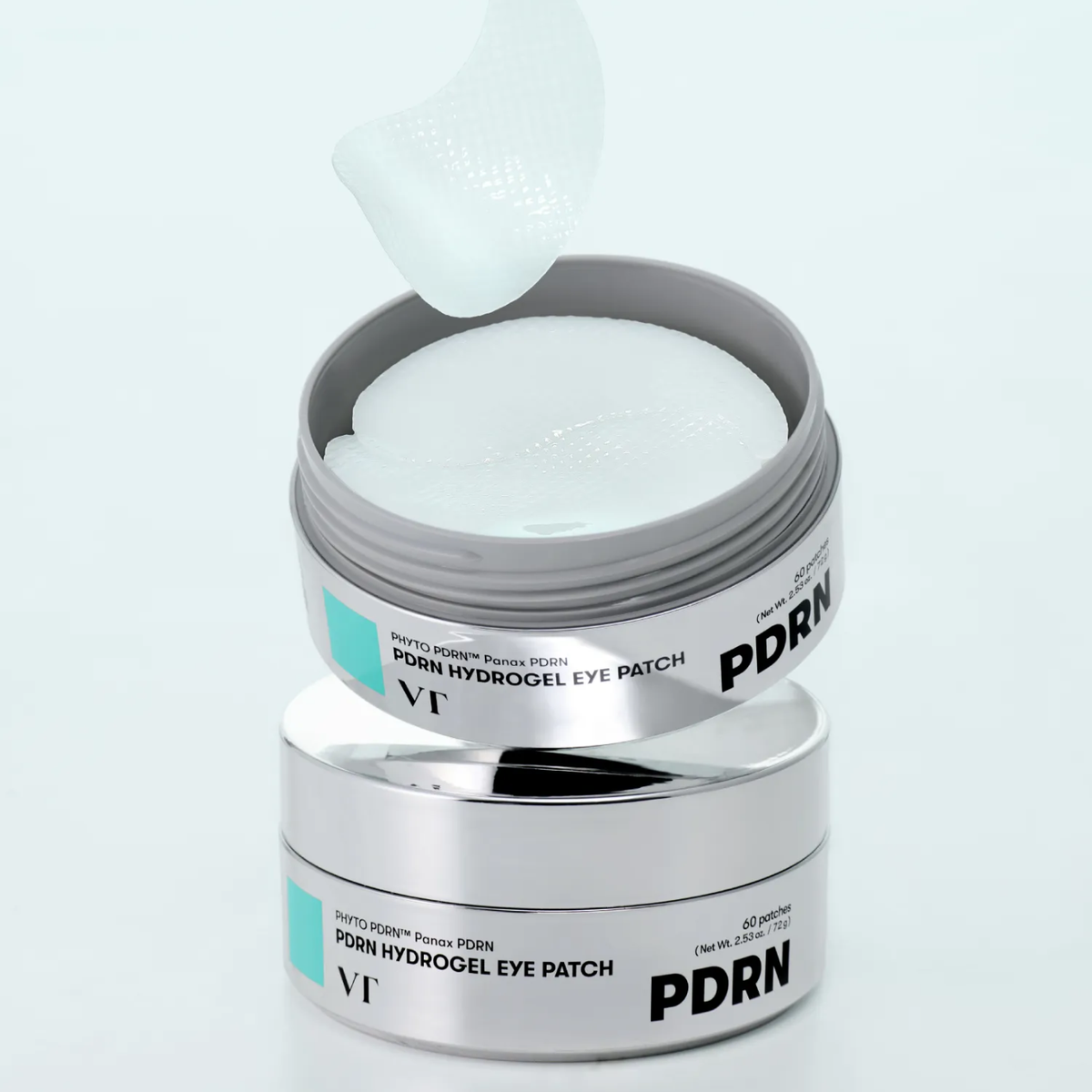 VT Cosmetics – Patch occhi idrogel PDRN, 60 pezzi